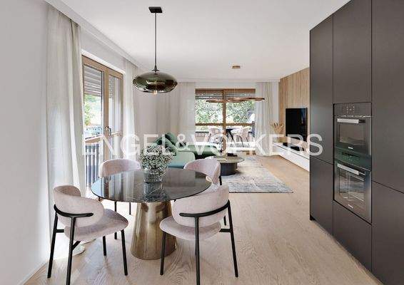 Offen gestalteter Wohn- / Essbereich