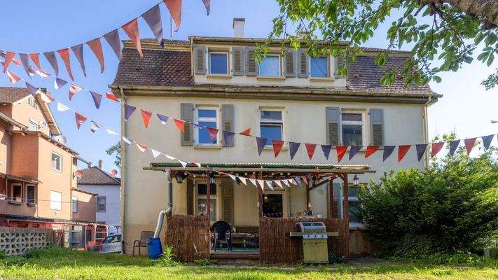 Ansicht Terrasse / Garten