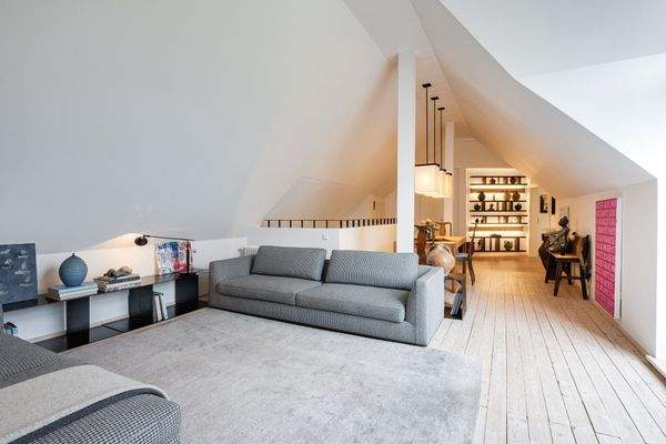 Wohnbereich unterm Dach