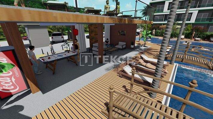 New Apartments in Mersin Tömük Walking Distance to the Sea