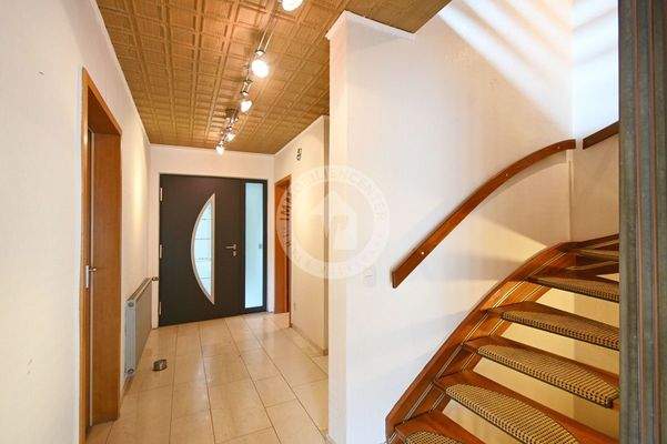 Der Flur im Erdgeschoss