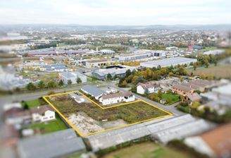 Gesamtes Grundstück richtung Rüssel