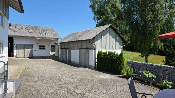 Außenansicht Innenhof