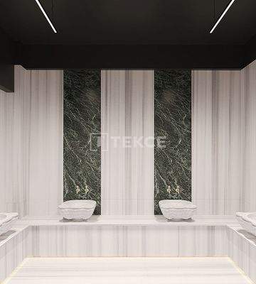 Apartments with Pool and Sauna in Mudanya, Bursa