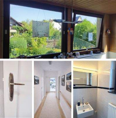 Veranda, Flur (mit KI-Animation), Gäste-WC