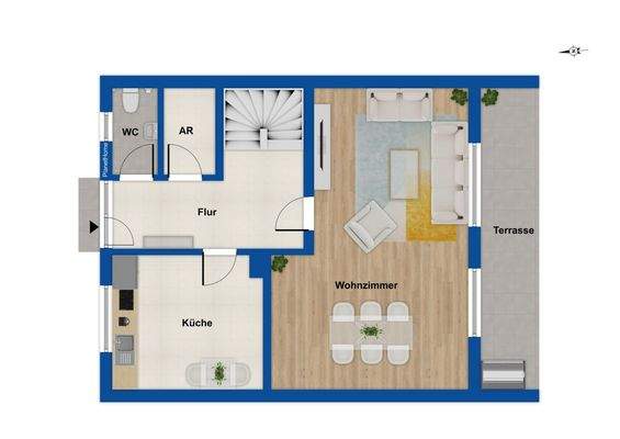 Grundriss Erdgeschoss