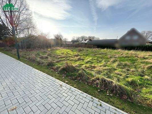Hinterer Teil Grundstück