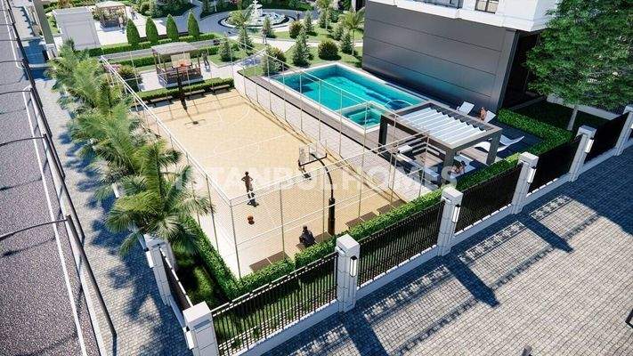 Modern Properties in a Complex with Pool in Istanbul Eyupsultan