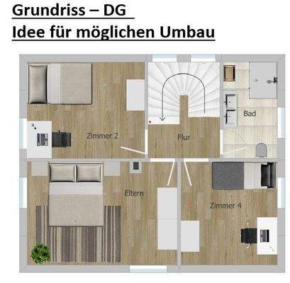 DG Grundriss möglicher Umbau