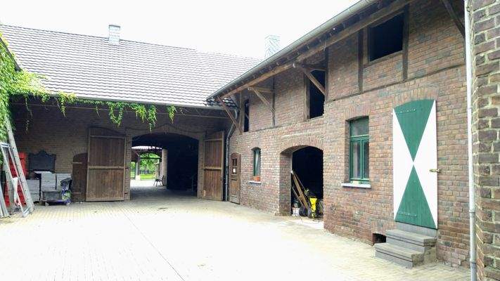 Innenhof vom Eingang