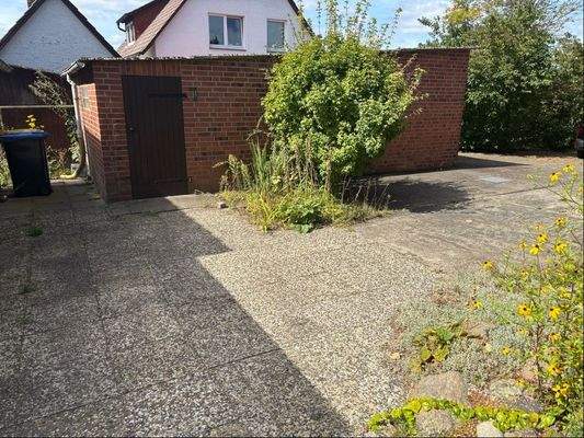 Seitenansicht Garage