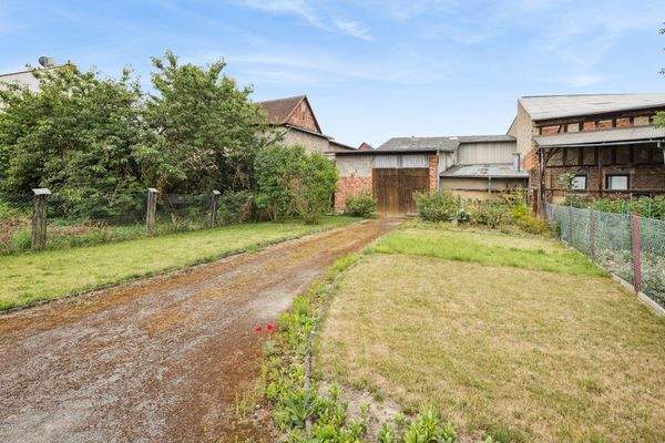 Gartenbereich hinter der Scheune 