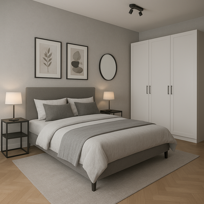 Visualisierung Schlafzimmer