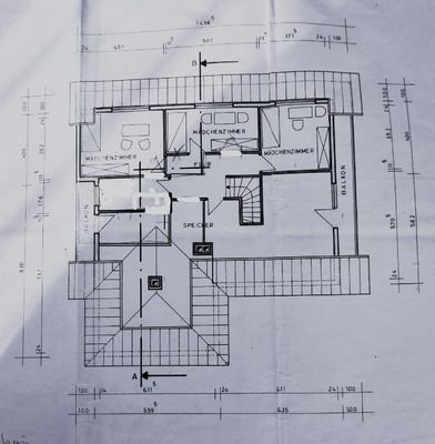 Grundriss Dachgeschoss