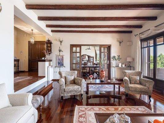 Kreta, Sternes: Luxusvilla in erhabener Lage mit perfekter Aussicht zu verkaufen