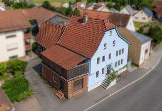 Hausansicht oben