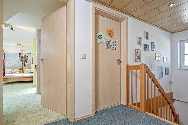 Der Aufgang zur oberen Etage