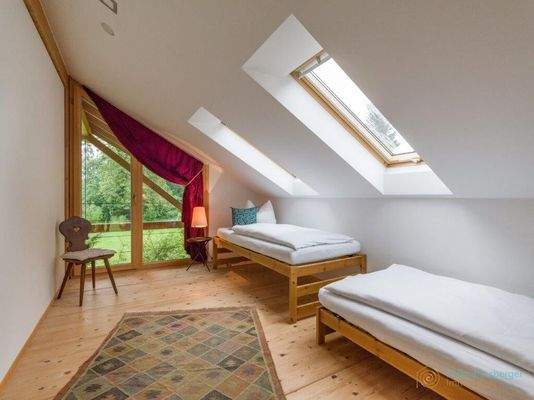 eines der beiden Zimmer