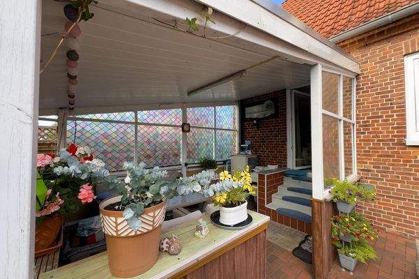 überdachter Freisitz