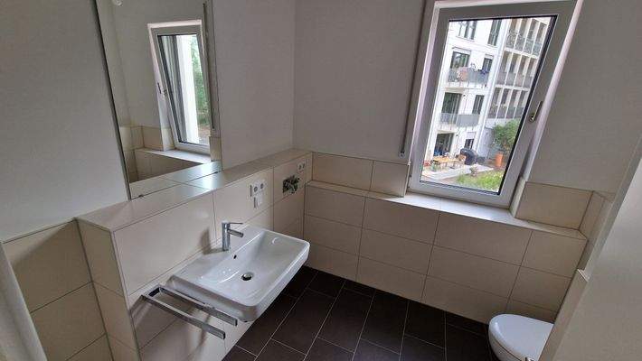 Modernes Badezimmerfenster