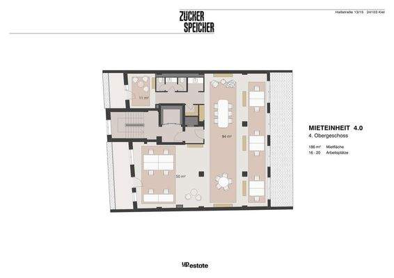 Grundriss 4. Obergeschoss