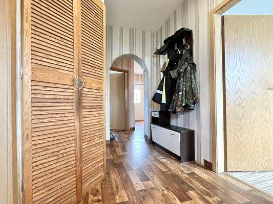 Der Flur im Erdgeschoss