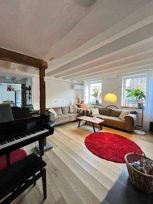 Gemütliches Wohnzimmer für Familienabende