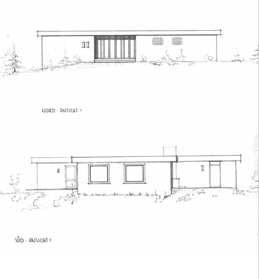 Nord-u. Süd-Ansicht