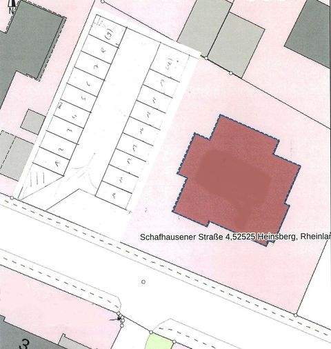 Heinsberg Garage, Heinsberg Stellplatz