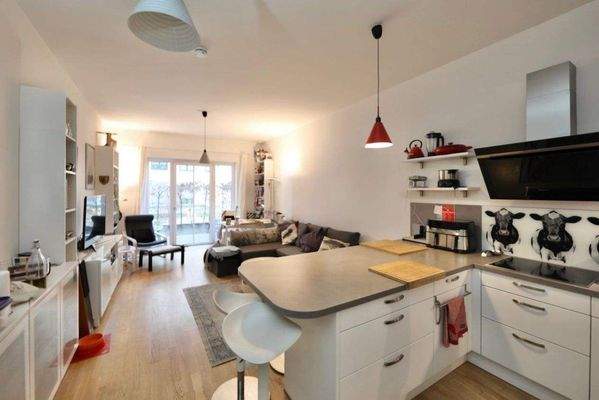 Wohnbereich mit offener Küche