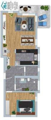 ca 73 qm - tolle Aufteilung