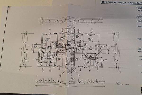 Grundriss Wohnung quer