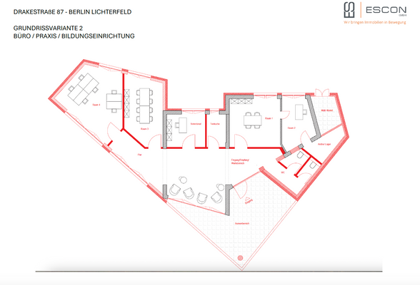 Variante 2 - Büro / Praxis