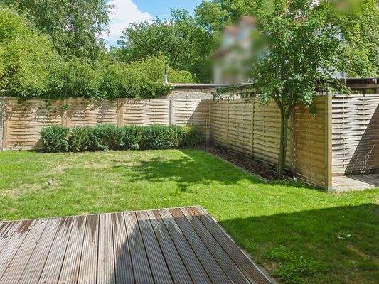 Garten vor der Bepflanzung