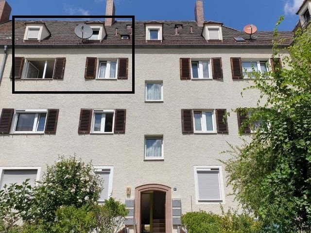 für Eigennutzer oder Kapitalanleger 2-Zimmerwohnung - 2.OG mit GARTEN in Nürnberg/ Werderau