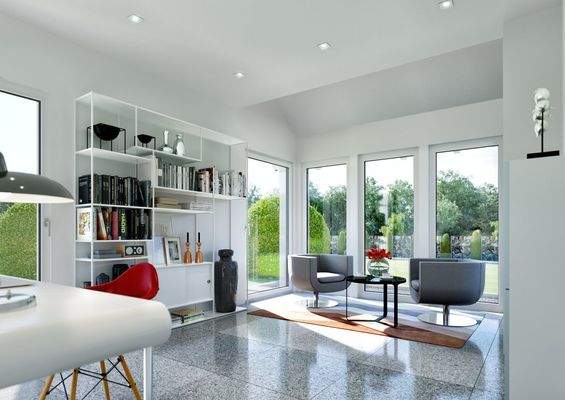 SUNSHINE 143 Wohnbeispiel Arbeitszimmer