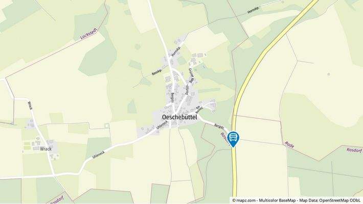 Geolyzer Kartenausschnitt