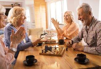 Gemeinschaftsraum kommunikativer Treffpunkt - Symbolfoto