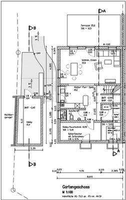 Gartengeschoss Grundriss