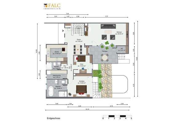 Grundriss Erdgeschoss