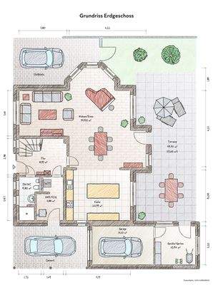 Grundriss Erdgeschoss