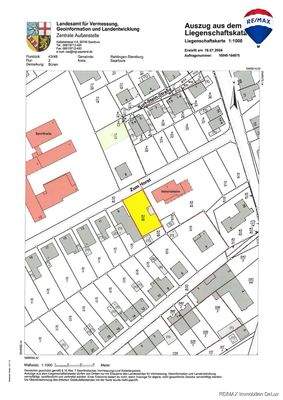 Katasterkarte Siersburg