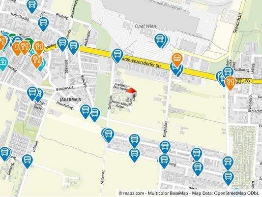 Geolyzer Kartenausschnitt