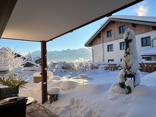 Aussicht Terrasse