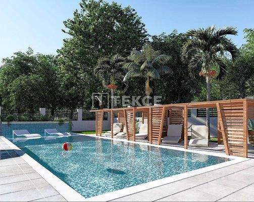 3-Bedroom Apartments in a Project with a Pool in Bursa