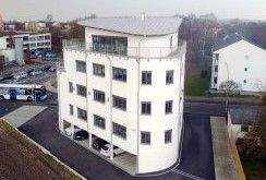 Blick auf den Business-Tower