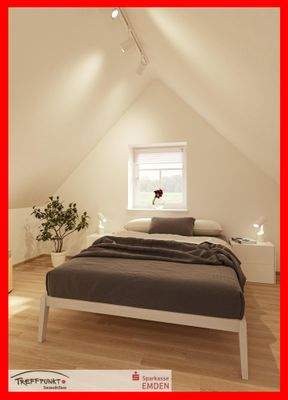 Schlafzimmer im Dachgeschoss