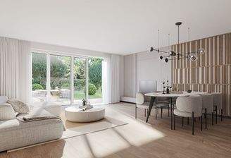 Innenraum - Visualisierung, EG Wohnraum