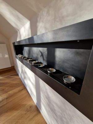 Schlafzimmer OG  (Wandkamin)