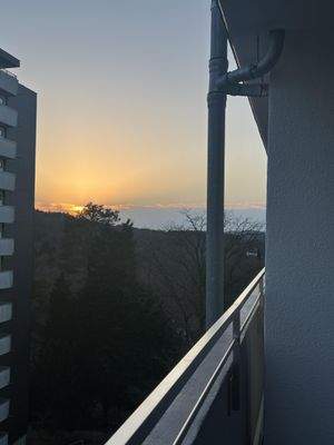 rechter Ausblick vom Balkon